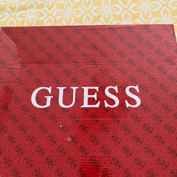Guess Black Heeled boots - size 8
